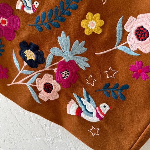 BODEN | Olivia Embroidered Mini Skirt NEW Women's Size 16 Lined Boho Whimsical - Picture 5 of 11